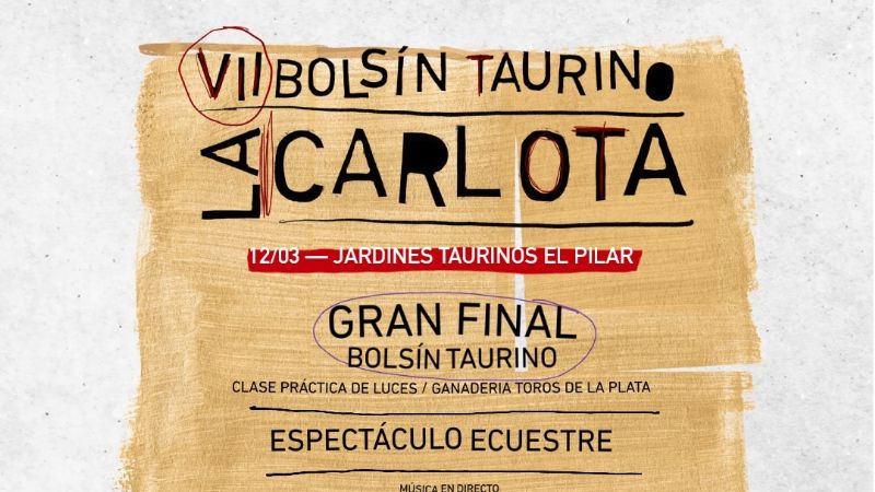 Final VII Bolsín Taurino de La Carlota