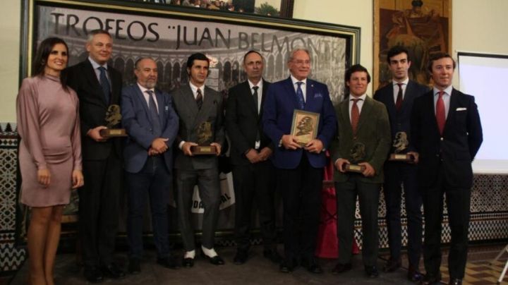 Morante de la Puebla, Tomás Rufo, La Quinta y ABC Sevilla recogen los X Premios Juan Belmonte