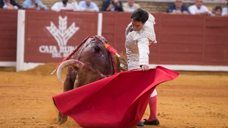 Roca Rey y Lagartijo Puerta Grande en los Califas