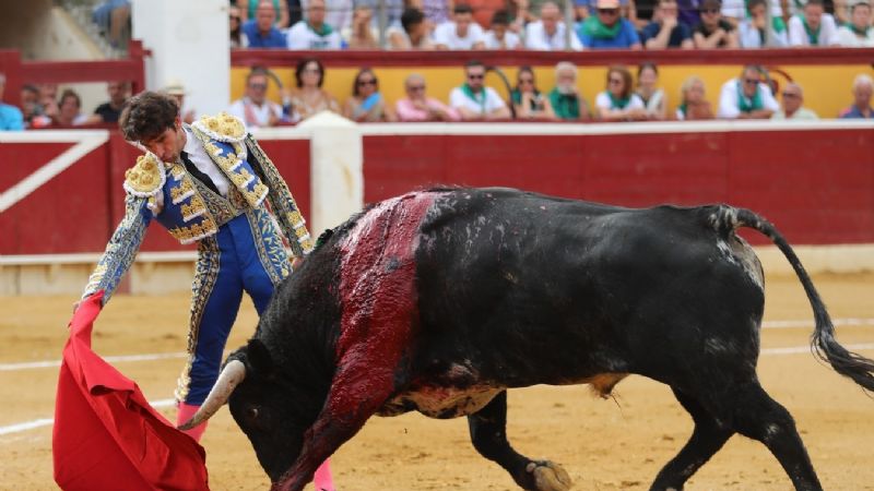 Puerta grande de Cayetano y Roca Rey en la 4ª de San Lorenzo en Huesca