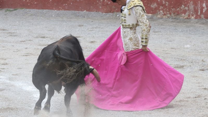Juan Querencia corta un rabo en Chilcuautla
