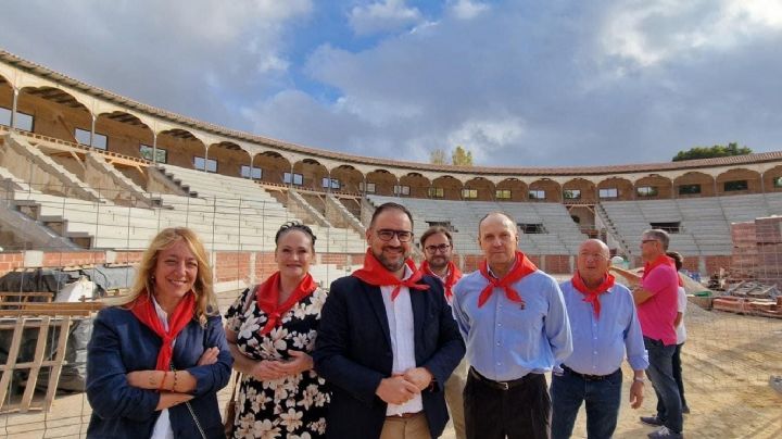 La plaza de Sutullena más cerca de su reinauguración