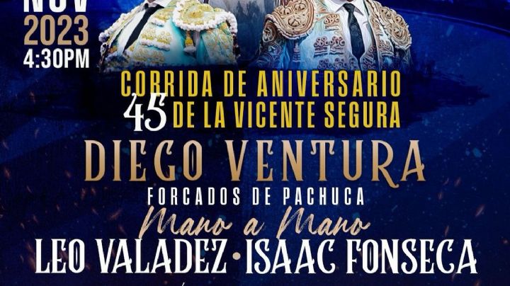 Cartel del máximo interés para el aniversario de Pachuca