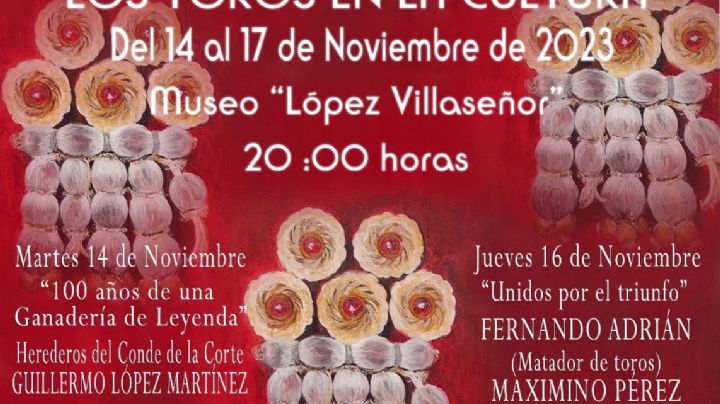XXXV Ciclo de Conferencias "Los Toros en la Cultura" en Ciudad Real