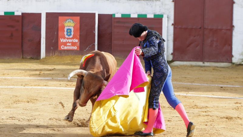 Manuel Román sale por la puerta grande en Valverde del Camino