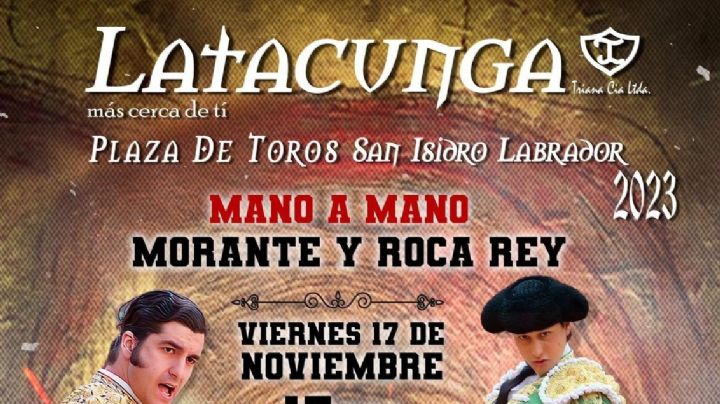 El "mejor cartel de la historia", en Latacunga