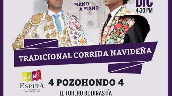 Cerrado el cartel de la tradicional corrida navideña en Espita