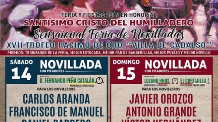 Más carteles taurinos