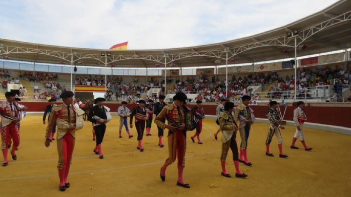 Jarocho destaca en la novillada mixta de Aranda de Duero