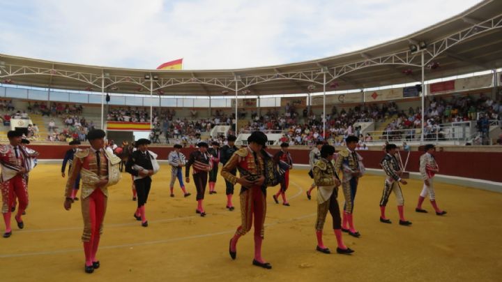 Jarocho destaca en la novillada mixta de Aranda de Duero