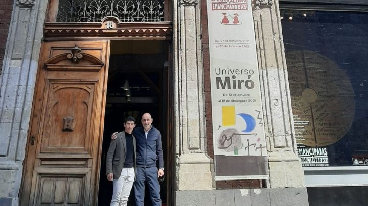 Isaac Fonseca es recibido en el Centro Cultural de España en México