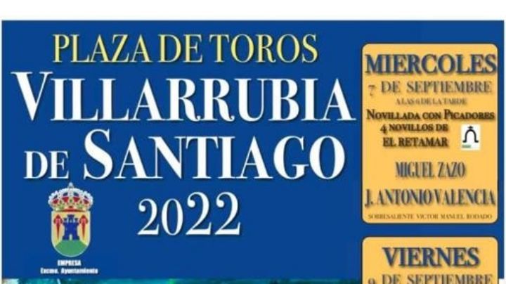 Anunciada la Feria de Villarrubia de Santiago