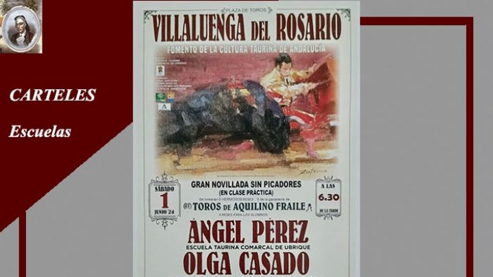 Manuel Domínguez sustituye a Miriam Cabas este sábado en Villaluenga del Rosario