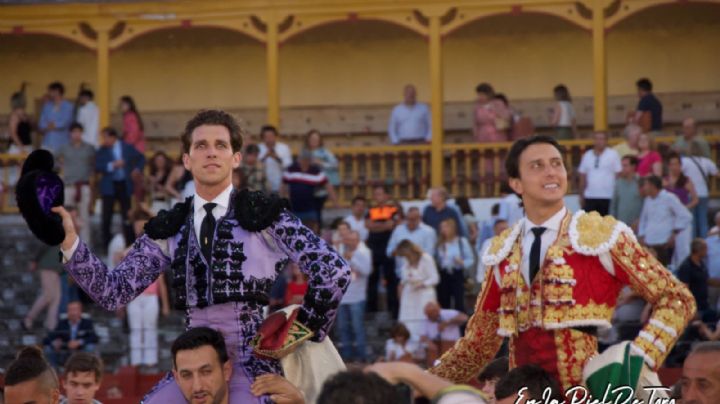 Puerta grande para Roca Rey y Ginés Marín en un buen encierro de El Freixo en Aranjuez