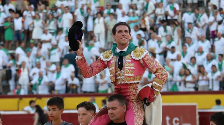 Ginés Marín por la puerta grande en Huesca