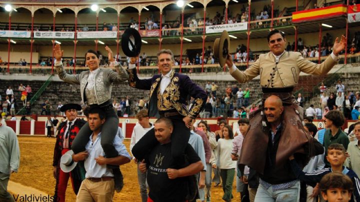 Sergio Pérez, Pablo Hermoso y Lea Vicens, primera puerta grande en Valladolid