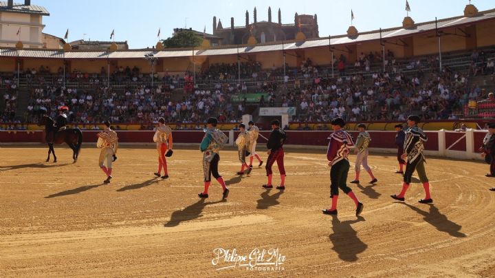 David Sejas y Brian Bautista, oreja por coleta en la sin picadores de Huesca