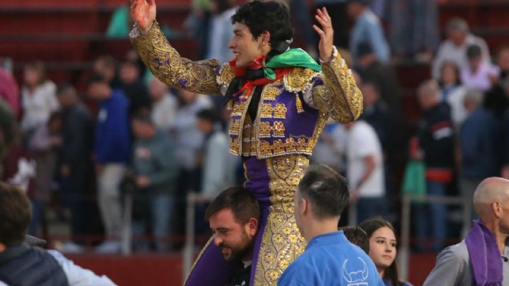 Isaac Fonseca a hombros en Majadahonda