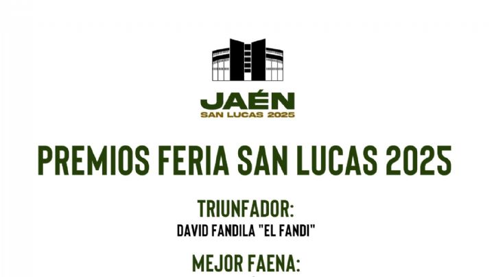 El Fandi, gran triunfador de la Feria de San Lucas 2025 en Jaén