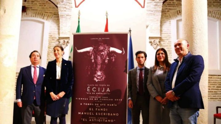 El Fandi, Escribano y El Astigitano, cartel del Día de Andalucía en Écija