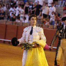 Manuel Quintana reaparece en Nimes apenas dos semanas después de una cornada interna de 15 cm
