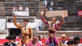 Foto ilustrativa de la nota titulada: Adriano y El Rafi, dos orejas por coleta en la corrida matinal en Nimes con sabor local