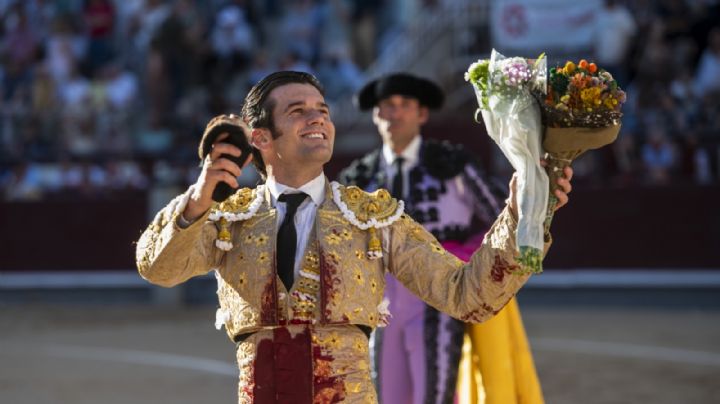 Oreja para Garrido en un mal encierro de Montalvo