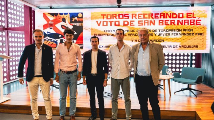 BMF presenta “Toros recreando el Voto de San Bernabé”