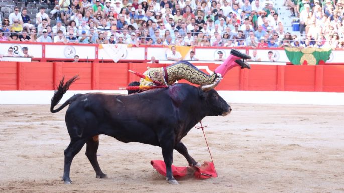 David de Miranda sufre un traumatismo cervical tras una violenta voltereta en Santander