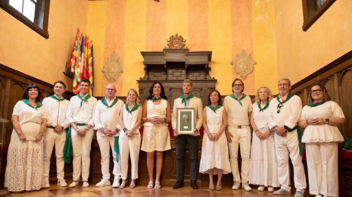 El Ayuntamiento de Huesca homenajea a Manuel Escribano