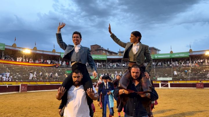 Una tarde torcida que Leonardo y Lea enderezaron a caballo