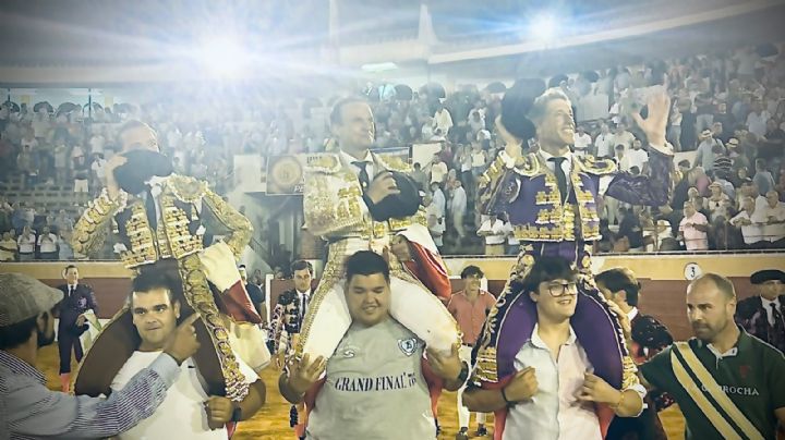 Ferrera, Escribano y Cortés a hombros con un gran encierro de Peñajara en Villarrobledo