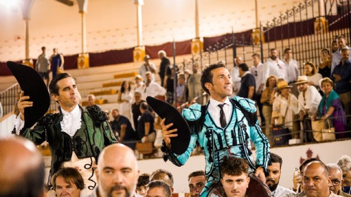 Un 'arrebatao' Juan Ortega sale a hombros junto a David de Miranda en Antequera