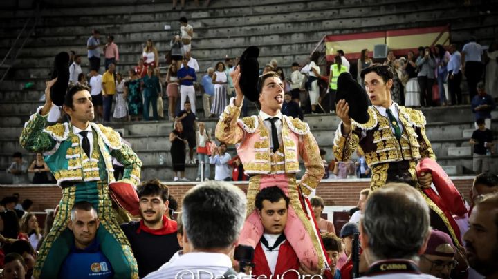 Triunfal corrida en Sanse con Perera, Diego García y Julio Norte a hombros