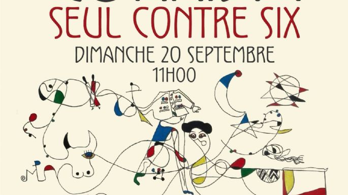 El cartel de Nimes más personal de Marco Pérez: una encerrona anunciada con un dibujo de su infancia