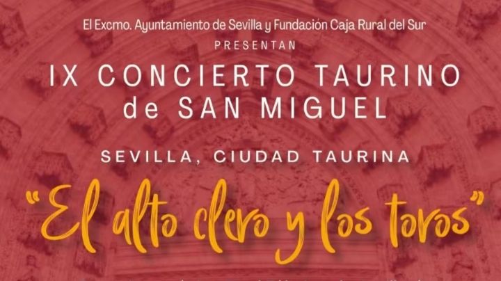 El IX Concierto Taurino de San Miguel estará dedicado a “El alto clero y los toros”