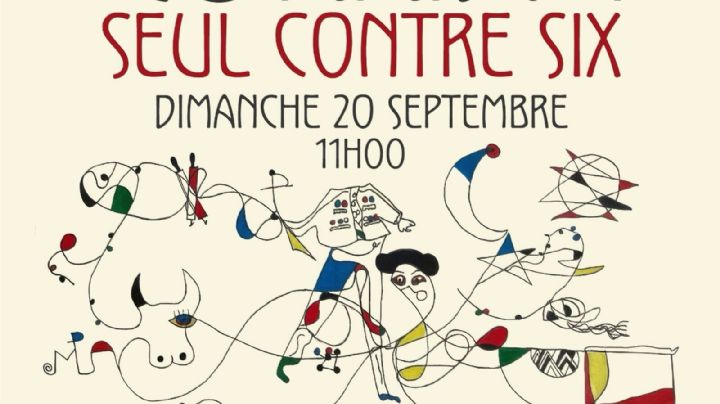 El cartel de Nimes más personal de Marco Pérez: una encerrona anunciada con un dibujo de su infancia