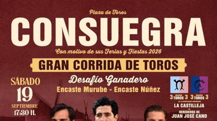Tres toreros toledanos y un desafío ganadero para la feria de Consuegra