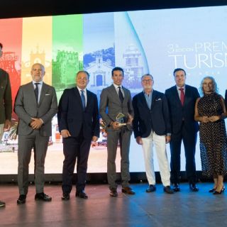 David de Miranda lleva Huelva por bandera y recibe el reconocimiento de Embajador Turístico
