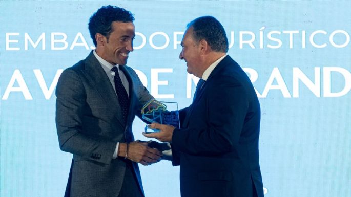 David de Miranda lleva Huelva por bandera y recibe el reconocimiento de Embajador Turístico