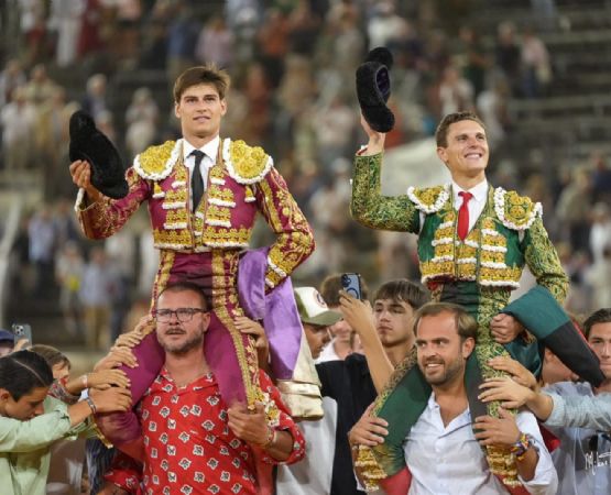 Adriano y El Rafi reivindican el futuro francés en el cierre de Nimes