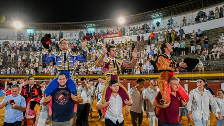 La terna se impone en Andújar ante la falta de fuerza